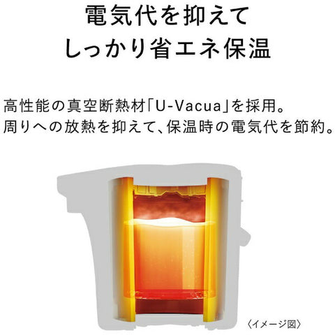 パナソニック マイコン沸騰ジャーポット ホワイト NC-BJ305-W [3.0L]