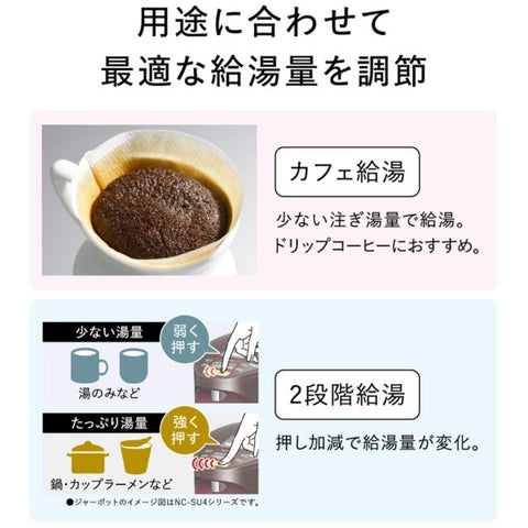 Panasonic 松下 微电脑煮水壶 白色 NC-BJ305-W [3.0L]