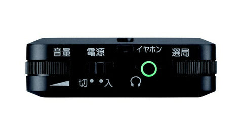 도시바 TOSHIBA 휴대 라디오 블랙 TY-APR5-K [와이드 FM 대응 /AM/FM]