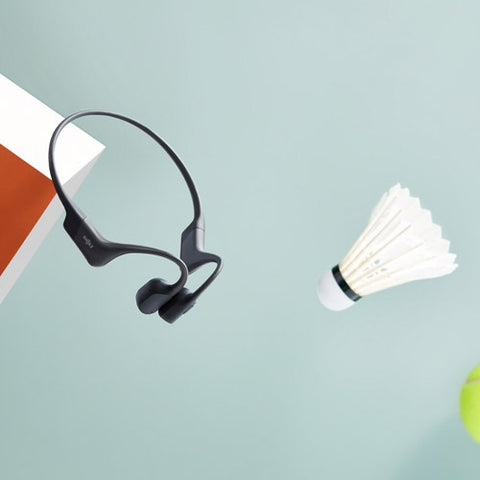 SHOKZ Bone conduction earphones OpenRun Mini Black SKZ-EP-000012 [Bone conduction/Bluetooth] [rb_audio_cpn]