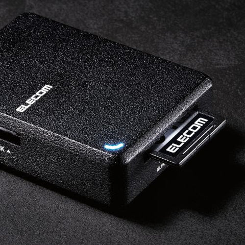 ELECOM内存读写器高速软件兼容型USB3.0兼容黑色MR3-C402BK