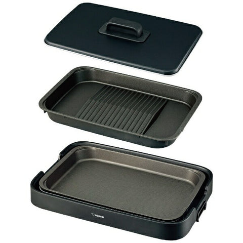 Zojirushi Mahobin ZOJIRUSHI Hot Plate Yakiyaki Black EA-KF20-BA [2 plates]