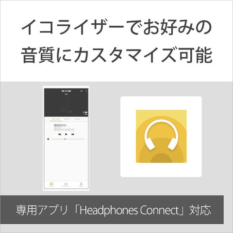 ソニー ブルートゥースイヤホン カナル型 ホワイト WI-C100 WZ [ネックバンド /Bluetooth対応]