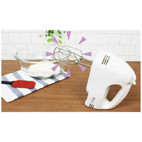 dretec Hand Mixer White HM-710WT