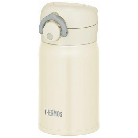 THERMOS Vacuum Insulated Mobile Mug Home Mug [250ml One Touch] Natural White JOP-250-NW