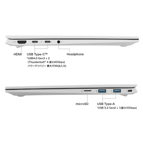 エルジー ノートパソコン gram スノーホワイト 14Z90Q-KR54J1 [14.0型 /Windows11 Home /intel Core i5 /メモリ：8GB /SSD：512GB /Office Home and Business /2022年夏モデル]