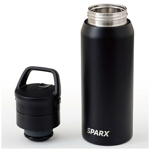 ATLUS Vacuum Insulated Carbonated Bottle [530ml] SPARX ASO-530BK [Carbonated Compatible] SPARX ASO-530BK