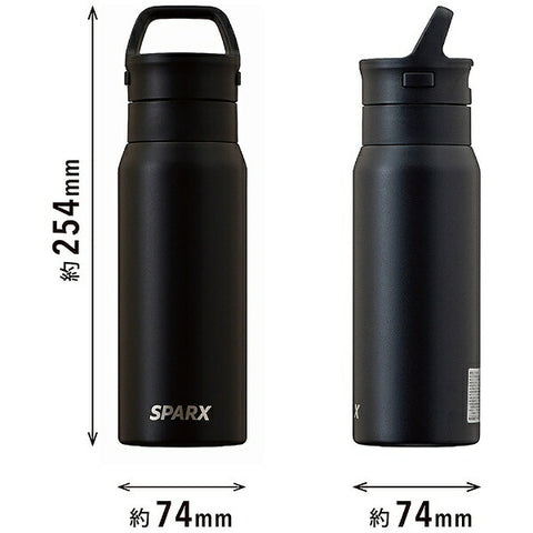 ATLUS 真空隔熱碳酸瓶 [530ml] SPARX ASO-530BK [相容碳酸] SPARX ASO-530BK