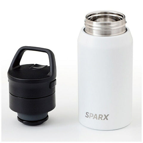 ATLUS Vacuum Insulated Carbonated Bottle [370ml] SPARX ASO-370WH [Carbonated Compatible] SPARX ASO-370WH