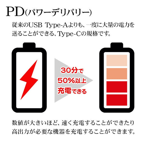 RastaBanana AC充電器 PD対応 Type-Cケーブル一体型 45W 2m ホワイト R20ACC45W01WH [USB Power Delivery対応]