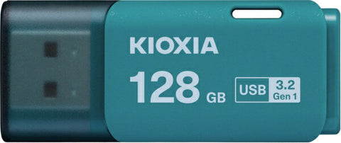 KIOXIA USB內存TransMemory U301（與Mac / Windows11兼容）淺藍色KUC-3A128GL [128GB / USB TYPEA / USB3.2 / CAP類型]