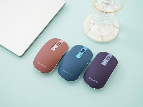 ハッシュタグ マウス (Chrome/Android/Mac/Windows11対応) ダークピンク HT-MOUWA1DP [BlueLED /無線(ワイヤレス) /3ボタン /USB]