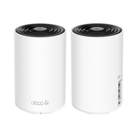 ティーピーリンク Wi-Fiルーター 2402+2402+574Mbps Deco XE75（2パック） DECOXE752P [Wi-Fi 6E(ax)]