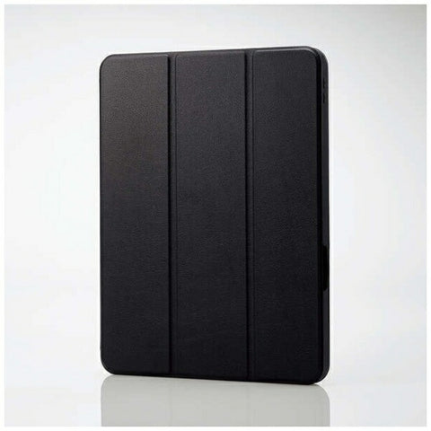 ELECOM 11-inch iPad Pro (4th/3/2nd generation) Flap Case Pencil Storage Sleep Compatible Black TB-A22PMSABK