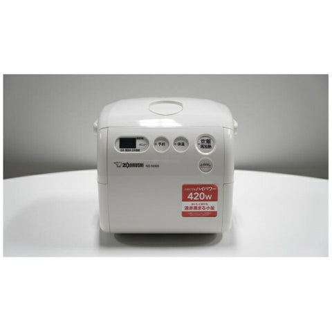 Zojirushi 마이크로 컴퓨터 쌀 소프트 흰색 NS-NH05