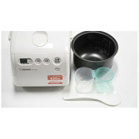 ZOJIRUSHI マイコン炊飯ジャー ソフトホワイト NS-NH05 [3合 /マイコン]