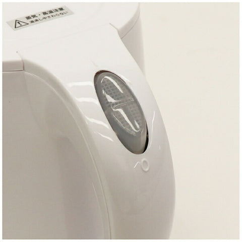 Hiro Corporation Compact Kettle KTK-08WH White