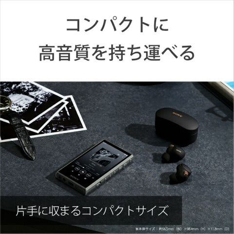 ソニー ウォークマンWALKMAN2023年モデル ブルー NW-A306 LC [ハイレゾ対応 /32GB]