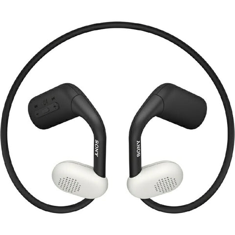 소니SONY 블루투스 이어폰 귀걸이형 Float Run 블랙 WI-OE610BQ [방적&넥 밴드 /Bluetooth]