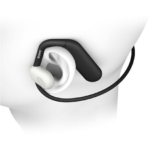 소니SONY 블루투스 이어폰 귀걸이형 Float Run 블랙 WI-OE610BQ [방적&넥 밴드 /Bluetooth]