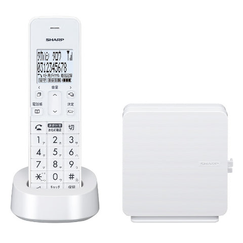 Sharp Telephone (Normal) White JD-SF3CL [1 handset/cordless]