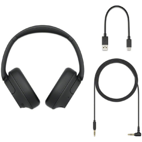 소니 SONY 블루투스 헤드폰 블랙 WH-CH720N BC [Bluetooth / 노이즈 캔슬링 대응]