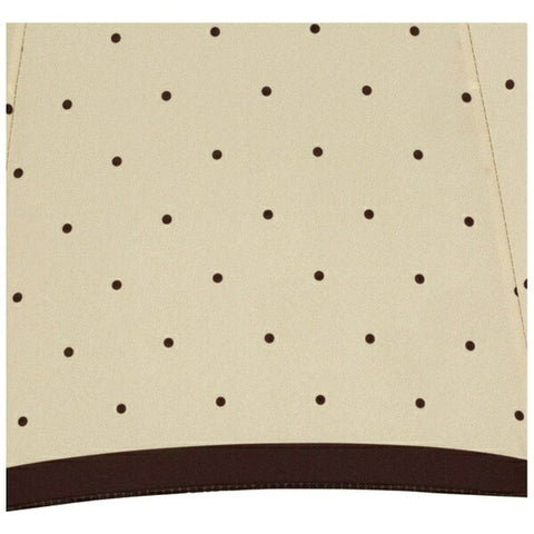 WPC. Umbrella long umbrella 16 rib pin dots Wpc. Beige 3303-03-001 [Sun or rain umbrella/55cm]