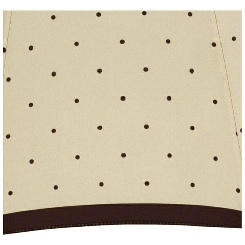 WPC. Umbrella long umbrella 16 rib pin dots Wpc. Beige 3303-03-001 [Sun or rain umbrella/55cm]
