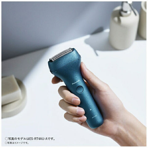 松下男士剃须刀黑色 ES-RT2N-K [3 刀片/AC100V-240V]