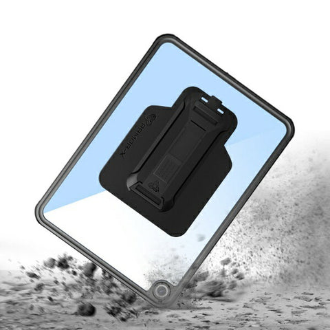 アーマーエックス ARMOR-X - IP68 Waterproof Case with Hand Strap for iPad ( 10th ) [ Black ] ブラック