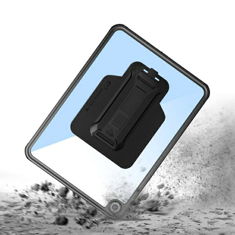 アーマーエックス ARMOR-X - IP68 Waterproof Case with Hand Strap for iPad ( 10th ) [ Black ] ブラック
