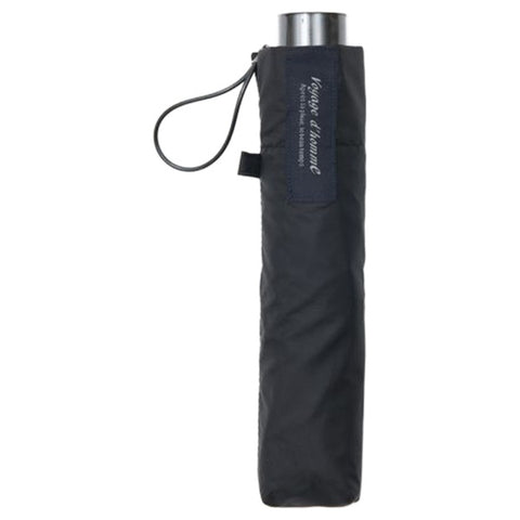 CONCISE Folding Umbrella for Rain or Shine 3 Tier Mini UV Protection Voyage d homme Black MR001-01 [Rain or Shine Umbrella/55cm]
