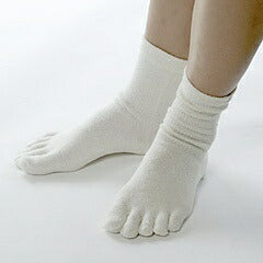 Sunayama Socks 程よい厚さで使いやすい５本指ソックスS ブラック