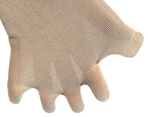 Sunayama Socks 少し薄手の短め丈５本指アンダーソックスS オフホワイト