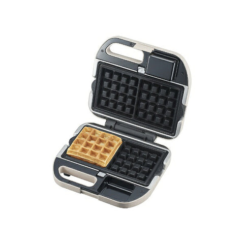Vitantonio VWH-600-I Waffle & Hot Sand Baker Ivory
