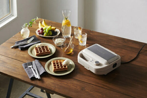 Vitantonio VWH-600-I ワッフル＆ホットサンドベーカー アイボリー