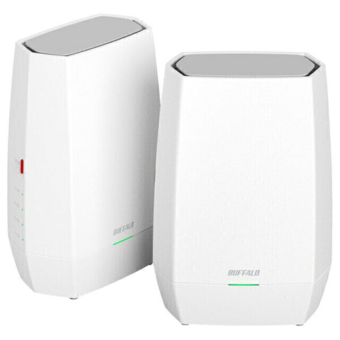 Buffalo Wi-Fi 라우터 2401+573Mbps Airstation (라우터/릴레이) 화이트 WNR-3000AX4/2S [Wi-Fi 6 (AX)/IPv6 호환]