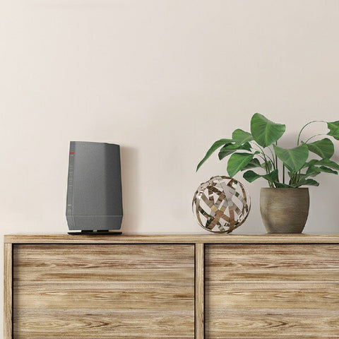 Buffalo Wi-Fi Router 2401+2401+573Mbps AirStation Titanium Gray WSR-5400XE6 [Wi-Fi 6E(ax) /IPv6 Compatible]