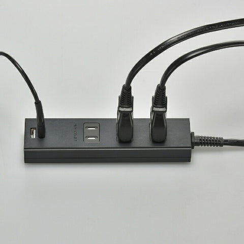 Original Basic USB Power Strip Black OBR-T312A-K [1.0m / 3 ports / No switch / 2 ports]