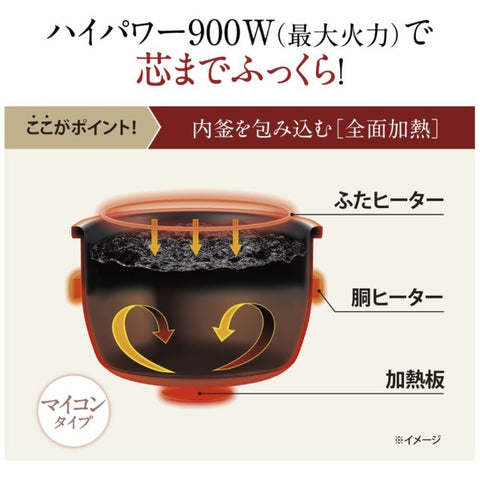 ZOJIRUSHI マイコン炊飯ジャー 極め炊き ブラック NL-DT18 [1升 /マイコン]