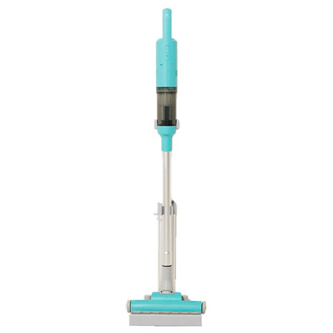 Sanyo Tech Stick type cordless cleaner turquoise blue WTA01-L [Paper packless type]