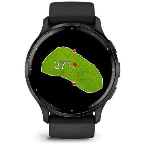 가민 【Suica 대응】 Venu 3(베뉴 3) GPS 스마트 워치 Black / Slate 010-02784-41