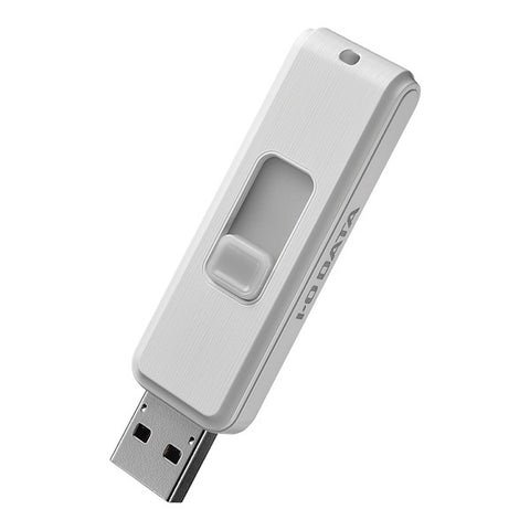 IO数据USB内存抗菌（与Chrome / Mac / Windows11兼容）白色BCUM-64G / W [64GB / USB Typea / usb3.2 / slide类型]