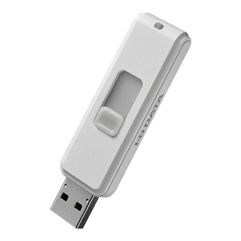 アイ・オー・データ USBメモリ 抗菌(Chrome/Mac/Windows11対応) ホワイト BCUM-64G/W [64GB /USB TypeA /USB3.2 /スライド式]