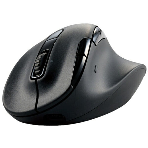 ELECOM Mouse EX-G PRO M Size Antibacterial (Compatible with Chrome/Android/iPadOS/iOS/Mac/Windows11) Black M-XGM50MBSKBK [BlueLED/Wireless/8 Buttons/Bluetooth/USB]