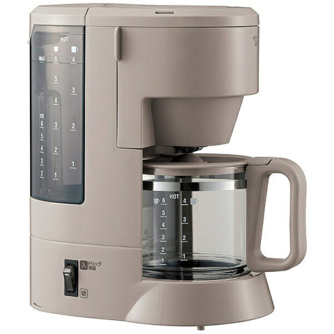ZOJIRUSHI Coffee Maker Grayish Brown EC-MA60