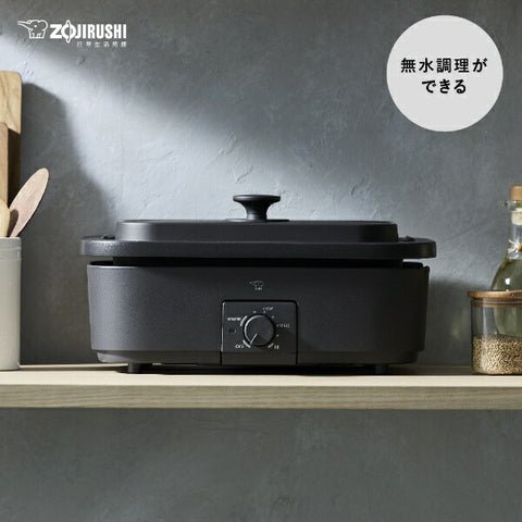 ZOJIRUSHI Daily Compact Plate Black EJ-DE30 BA [3 plates]