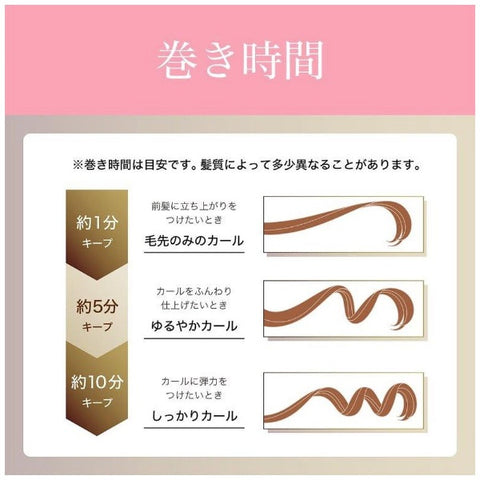 Koizumi KHC-V121/P 헤어 컬러 12 조각 분홍색