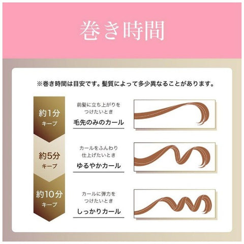コイズミ KHC-V601/P ヘアカーラー 6本入り ピンク