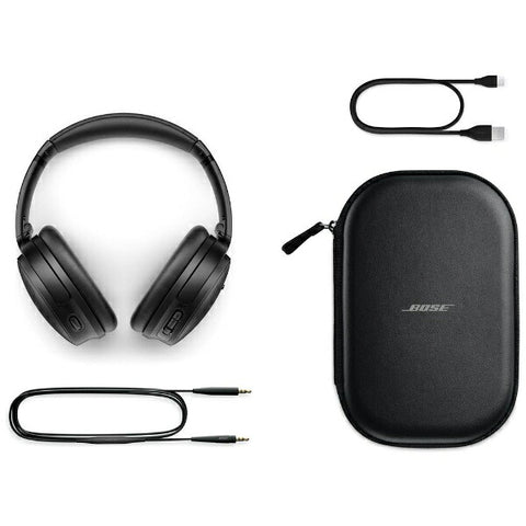 Bose 蓝牙耳机 QuietComfort 耳机 黑色 QuietComfortHPBLK [兼容降噪/兼容蓝牙] [BO24su] [BOWIN24]